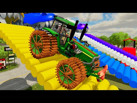 Paint Containers and Crocodile-Shaped Garages | Amazing Brutal Tractors & New Farming Adventures