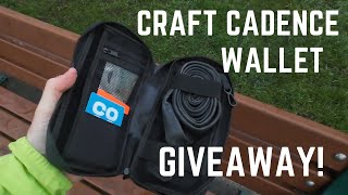 Craft Cadence Cycling Wallet Review and Giveaway - and a Tubeless Tyre Issue!