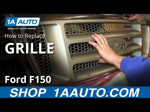 How To Replace Front Grille 05-08 Ford F-150