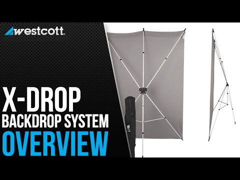 Westcott X-Drop Backdrop Stand (5 x 7 Feet)
