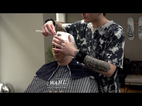 ASMR Barber Berlin: Rowdy's Traditional Head Shave & Massage