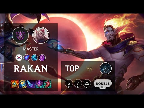 Rakan Top vs Karthus - KR Master Patch 11.18