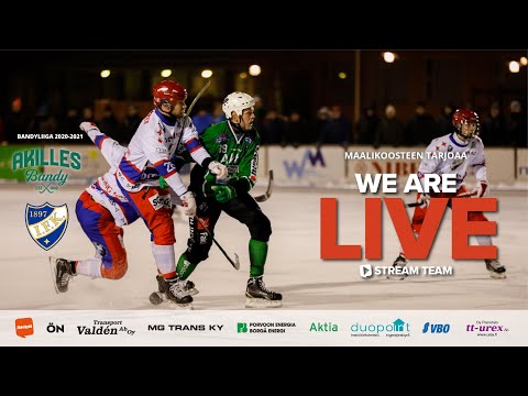 Bandyliigaa: Akilles - HIFK 23.1.2021 maalikooste