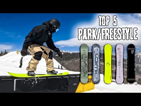 Top 5 Park & Freestyle Snowboards for 2026