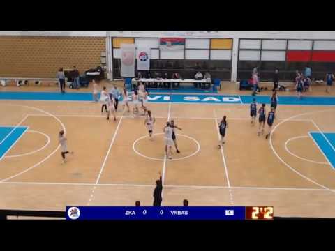 1ZLS 10. kolo / Novosadska ŽKA - ŽKK Vrbas / 14.12.2019.