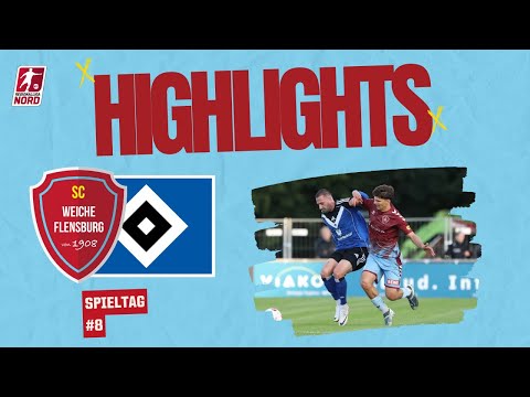8. Spieltag Regionalliga Nord 25/26 | SC Weiche Flensburg 08 - Hamburger SV II | Highlights