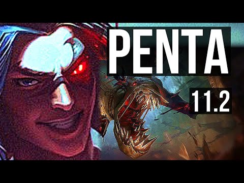 KAYN vs FIDDLESTICKS (JUNGLE) | Penta, 1000+ games, 15/3/10, Legendary | EUW Master | v11.2