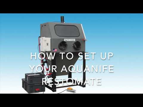 AquaNife Restomate set-up instructions