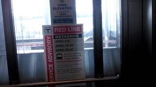 preview picture of video 'KONE Hydraulic Elevator East Elevator (Inbound Platform) in Ashmont T Station in Boston, MA'