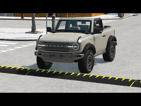 Cars vs Spike Strip | BeamNG.Drive