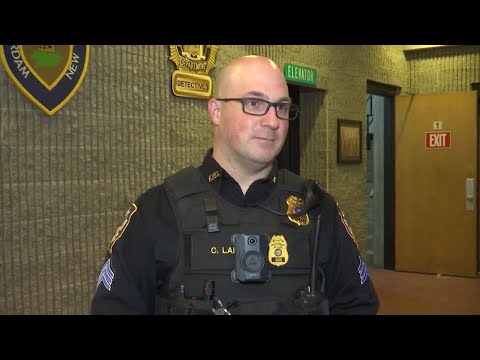 Amsterdam police ride along for Super Bowl safety