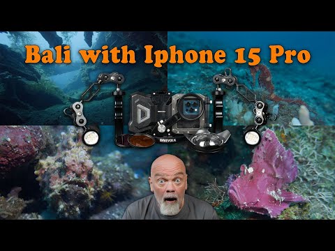 I Dive in Bali with the iPhone 15 Pro