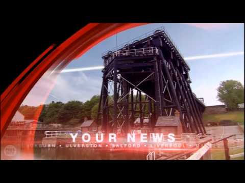 BBC North West Tonight Weekend opening titles 2007 to 2008 version 2