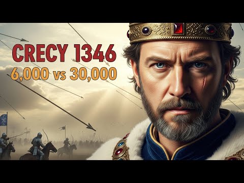 Battle of Crecy 1346: How 6,000 Archers DESTROYED 30,000 Knights