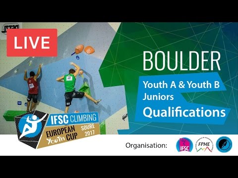 IFSC Bouldering - Qualifications - European Youth Cup - Soure (POR) 2017