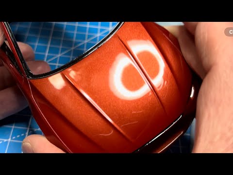 Want a MIRROR shine on your model car?  Watch this!