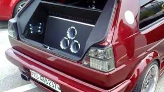 preview picture of video 'Golf 2 DILI'S (sono) (Tuning Avry-Centre 2008)'