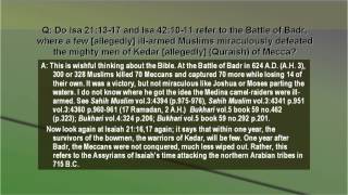 Why the Islamic Prophet Mohammad &amp; the Baha'i Prophet Bahá'u'lláh are NOT in the Bible (Part #1)