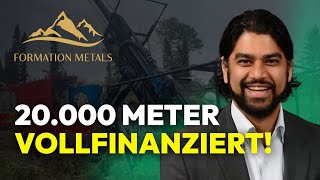 Formation Metals: Bohrungen laufen – $9 Mio. Finanzierung & große Wachstumspläne | $FOMO