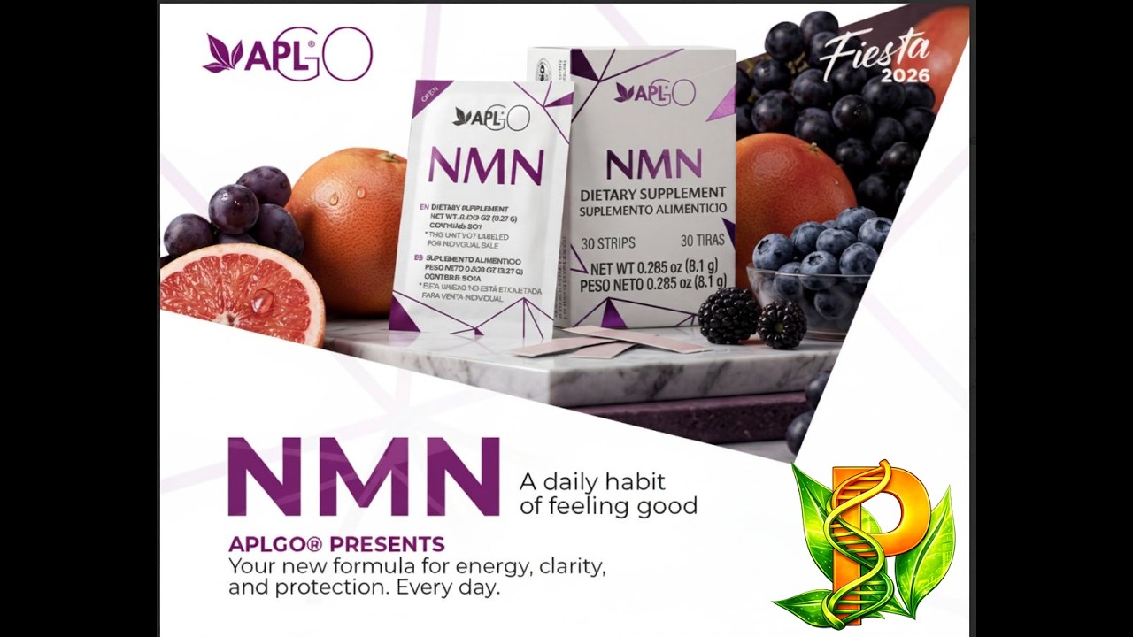 APLGO NMN — Introducing Cellular Energy Strips | Watch Now