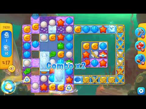 Fishdom level 7820 / Фишдом уровень 7820