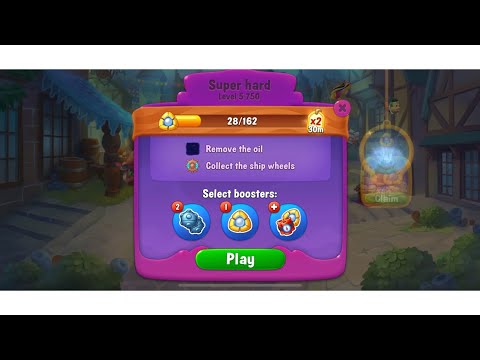 Fishdom, level super hard 5750 remove the oil