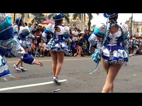 Chicas Caporales 18, Virgen de la candelaria 2016 Lima, Festividad Peruana
