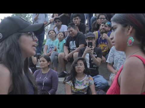Sumeria vs Andrea - Semifinal Rap Competición Clasificatoria Femenina - Campo de Marte Perú 2020