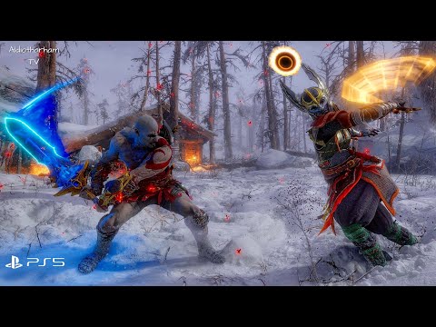 Freya Meets The Blade Of Olympus - God Of War Ragnarok