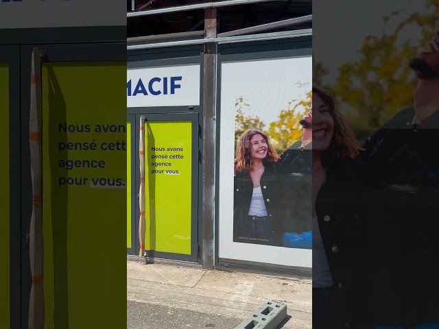 Vitrophanie personnalisée !