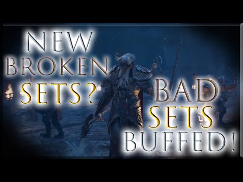 All New & Updated Sets 🛡 Harrowstorm PTS Patch Review - ESO 2020