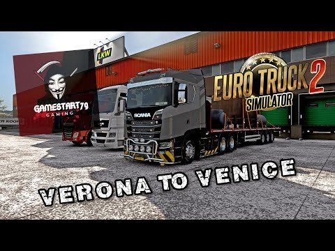 ETS2 1.39 | Scania S730 - Verona To Venice | Thrustmaster T300RS gameplay
