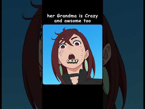 Momo's granny is real crazy 🤣 #anime