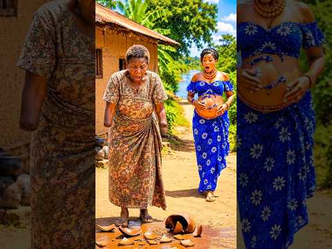 Watch what this pregnant woman built after witnessing the old woman's pain... 🥹❤️ #fypシ゚viral #1k