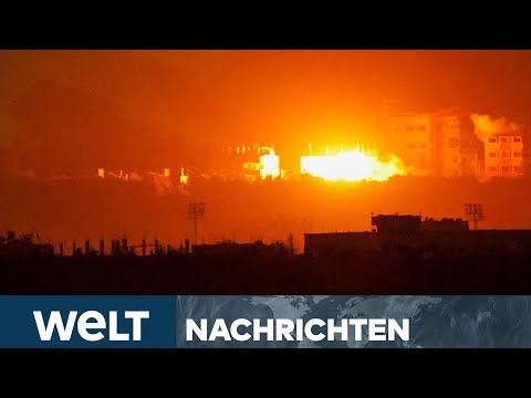 KRIEG IN GAZA: Abbruch der Feuerpausen-Verhandlung! Israel verstärkt Kampf gegen Hamas | WELT Stream