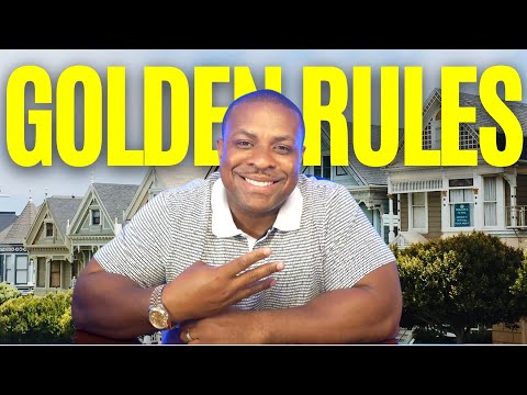 3 Golden Rules of Real Estate Investing