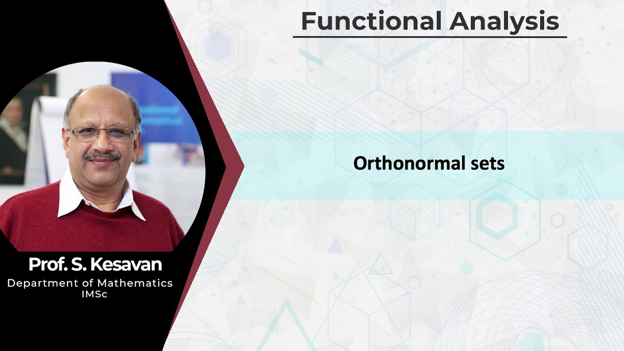 9.6 - Orthonormal sets