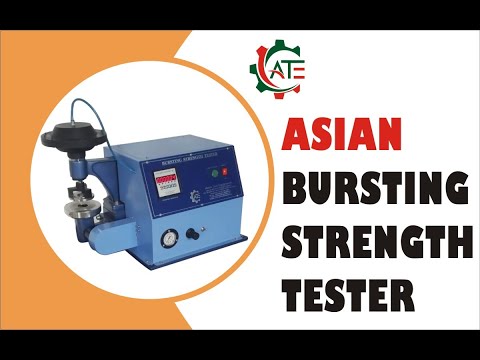 Bursting  Strength Tester