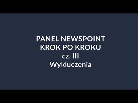 PANEL NEWSPOINT „Krok po kroku” CZ. III – Wykluczenia
