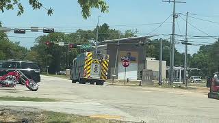 [Montgomery County ESD 1]  Engine 91 Responding