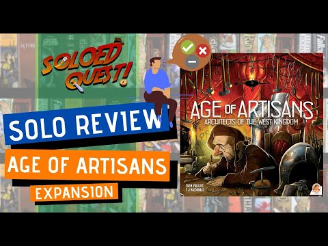 Soloed Quest! Age of Artisans Expansion - Solo Review
