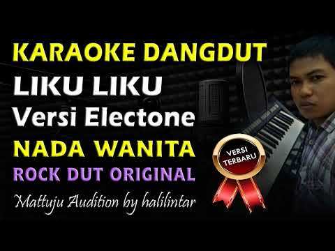 Karaoke Dangdut Liku Liku || Nada Wanita