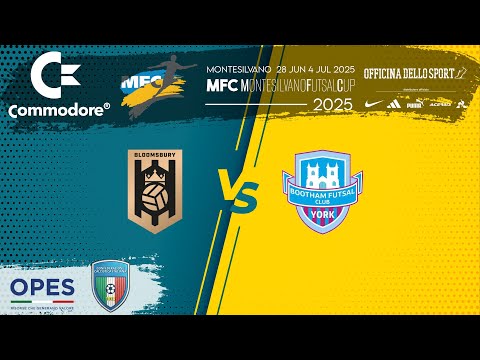 Montesilvano Futsal Cup 25 - UNDER 17F FINALS: BLOOMSBURY FUTSAL (Purple) vs BOOTHAM FUTSAL