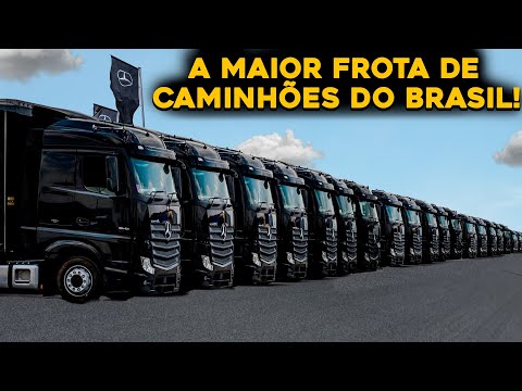 QUEM É O DONO DA MAIOR FROTA DE CAMINHÕES DO BRASIL? INCRÍVEL!