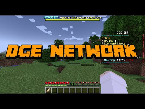 DGE Network - Minecraft Survival Server IP, Reviews & Vote