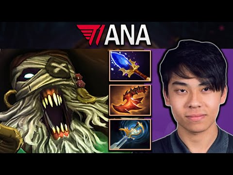 Undying Dota 2 7.32 Gameplay T1.Ana with 26 Kills and Carry Build #dota2 #dota2gameplay