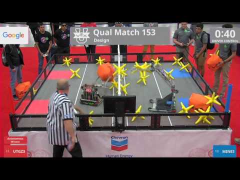 2017 VEXU Design Q153 - UTGZ3 vs MINES - 29 to 14