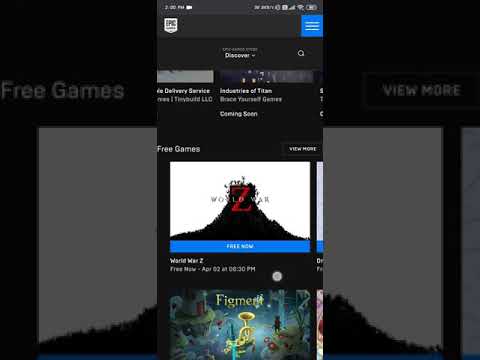 World war Z free on Epic games and other 3 game also free
