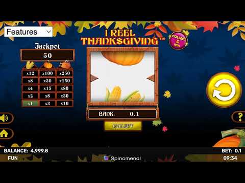 1 Reel Thanksgiving – Video Gameplay