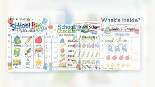 School Day Activity Pages | Back to School Activity Sheets | Printable PDF | Etsy | 16